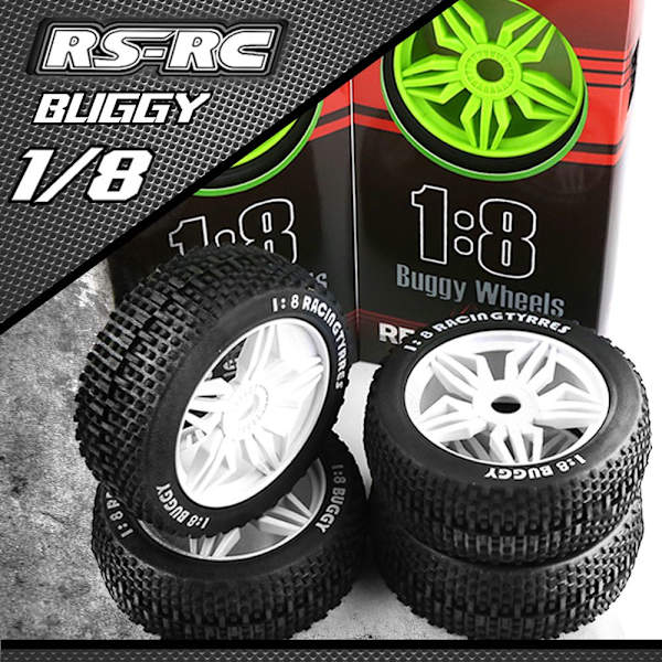 RC Bil Hjul Hjul GRØN green