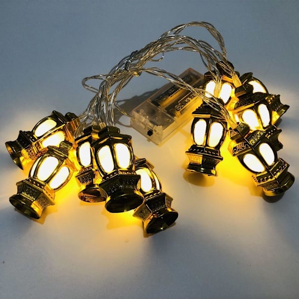EID Mubarak Lighting Led ljusslinga VARMVIT LYKTA warm white lantern