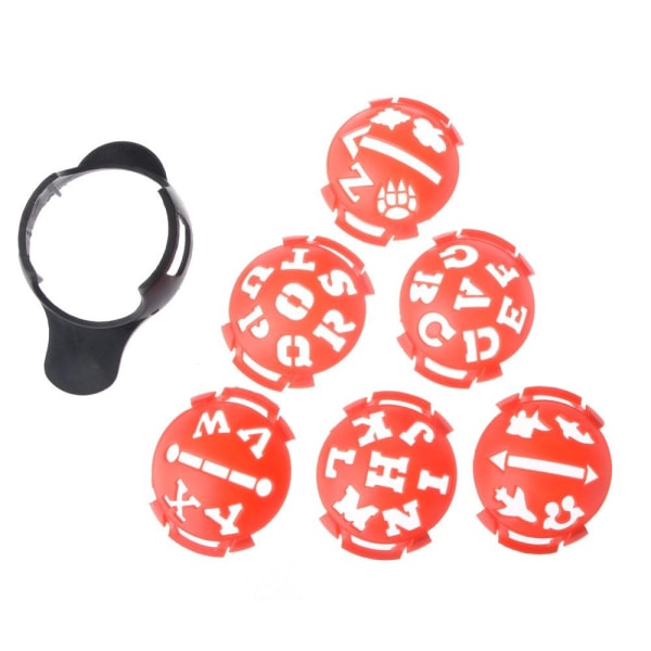Golf Ball Marker Golf Mark Stencil Line Liner Marker