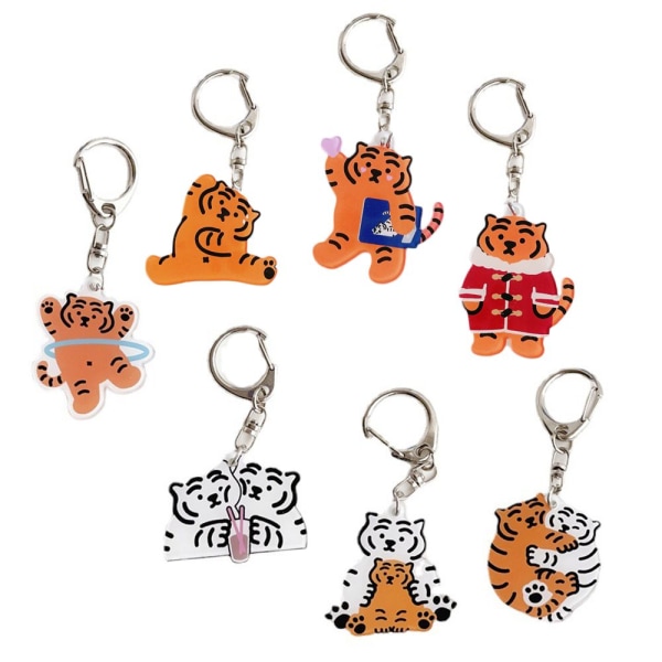 Tiger Nyckelring Väska Hängande hänge 2 2