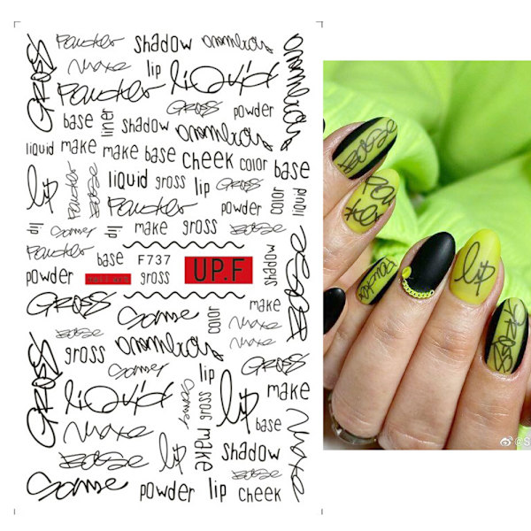 Kynsitarrat Slider Wrap Decals F733 F733