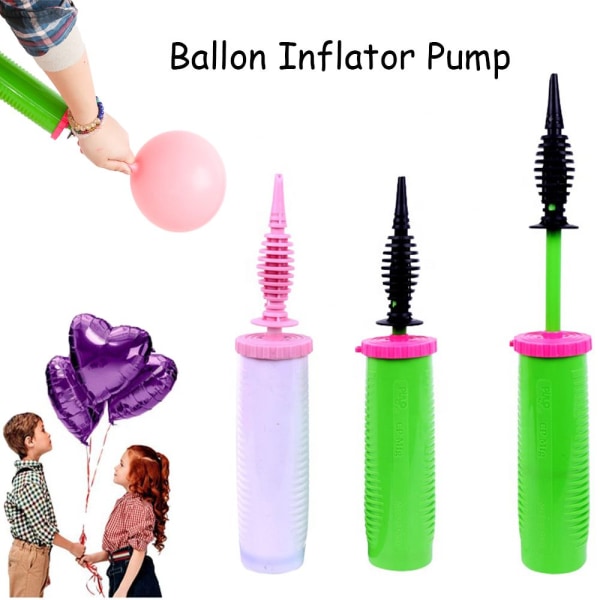 Ballonpumper Inflator Luftpumpe PINK Pink