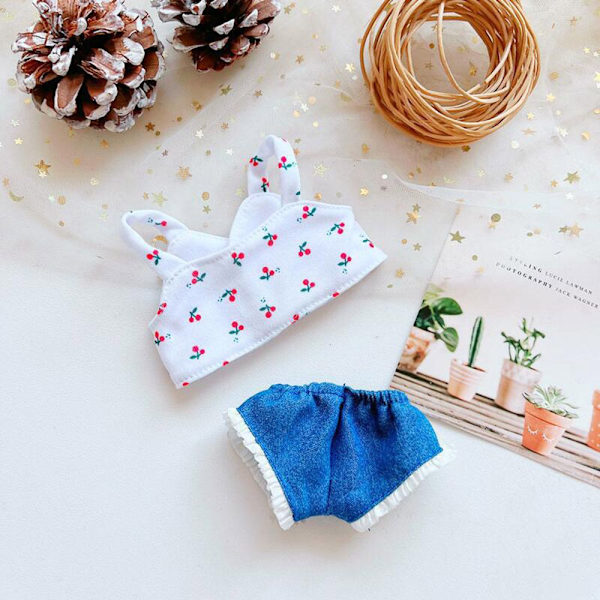 Riimu Topit Mini Camisole-nukkevaatteet