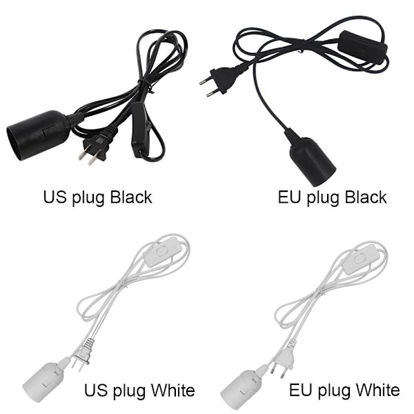 Lamppu Power Riippuvalaisimet Johdot EU PLUG WHITE EU PLUG EU plug White