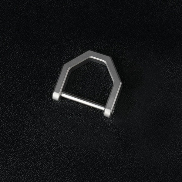 Titanium Horseshoe Spænde Bil Nøglering 10MM 10mm