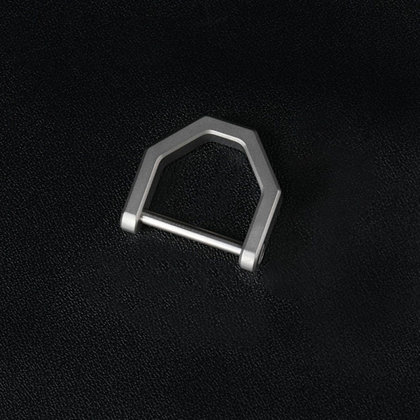 Titanium Horseshoe Spænde Bil Nøglering 17MM 17mm