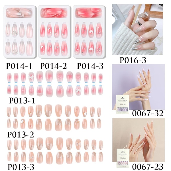 24st False Nail Full Cover P014-2 P014-2 P014-2