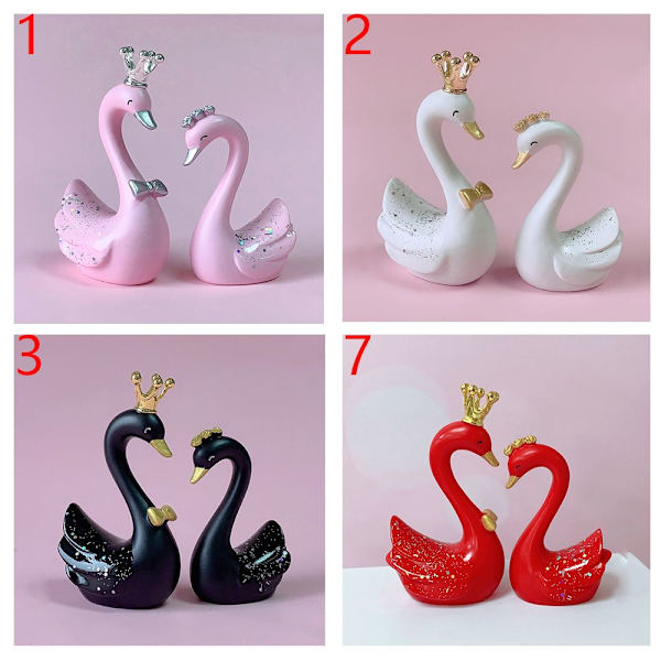 Svanestatue Artwork Ornament 5 5 5