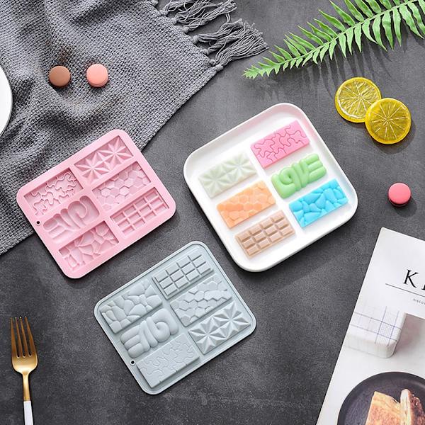 Vohveli silikonimuotti mould MOLD STYLE 1 STYLE 1 pink style 1-style 1