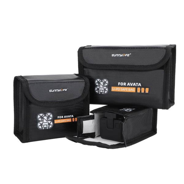 Akkulaukku Turvallinen KOLME AKKUJA KOLME AKKU for three batteries