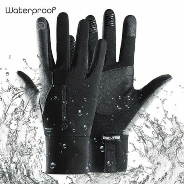 Varma handskar Pekskärmshandskar SVART M black M