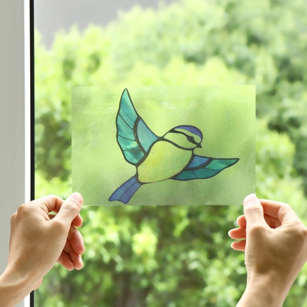 Window Clings Hummingbird 1 1
