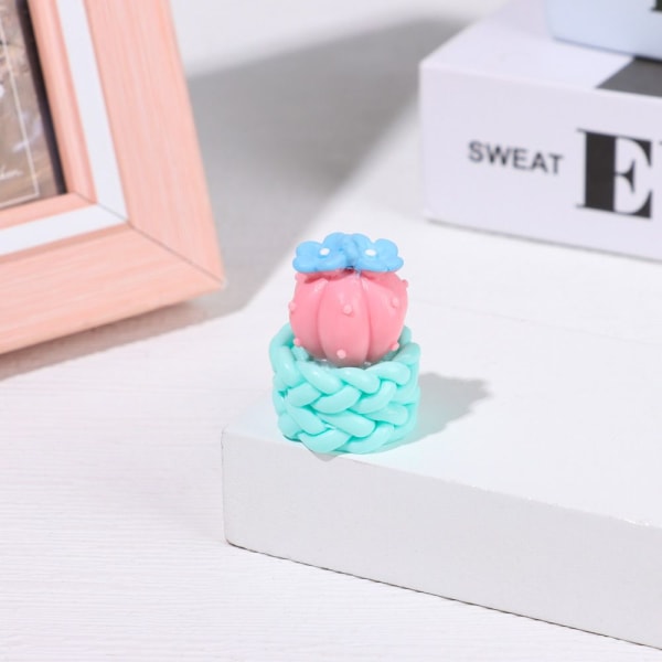 Miniatyyri Cactus Bonsai Simulation Succulents Potted TYPE 5 Type 5