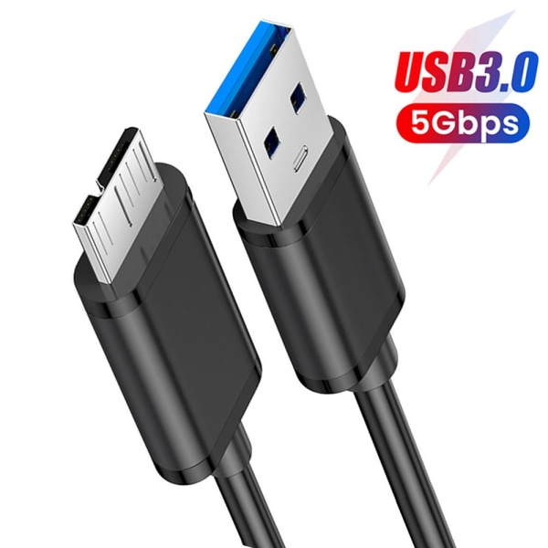USB 3.0 til Micro B-kabeldataledning 2M 2m