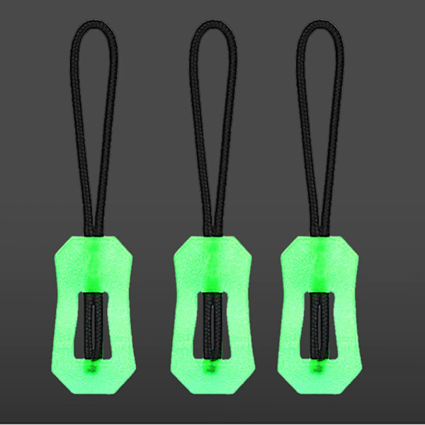 Luminous Pull Zippers Dark Zipper 10 ST 10 ST 10 Pcs