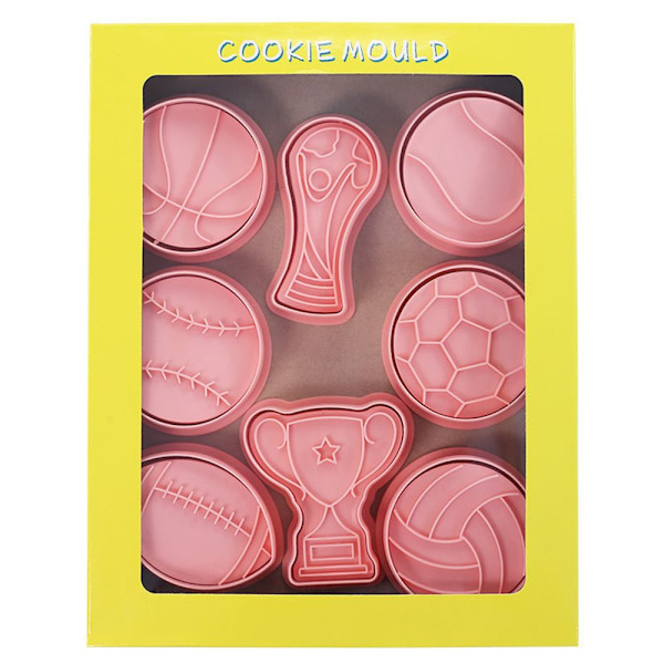 8st/ set World Cup Form 3D Cookie Cutter