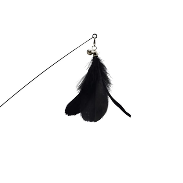 Pet Cat Teaser Legetøj Simulation Feather Ball 5 5 5