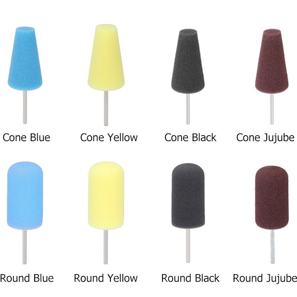 Auton pyörän kiillotustyyny napakiillotus CONE BLUE Cone Blue