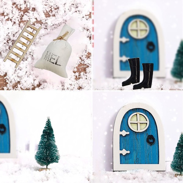 Elf Door Set Nukkekodin tarvikkeet 1 1 1