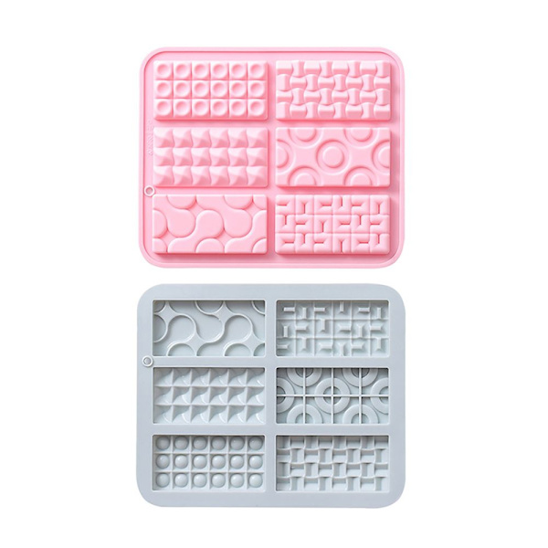 Vohveli silikonimuotti mould MOLD STYLE 1 STYLE 1 pink style 1-style 1