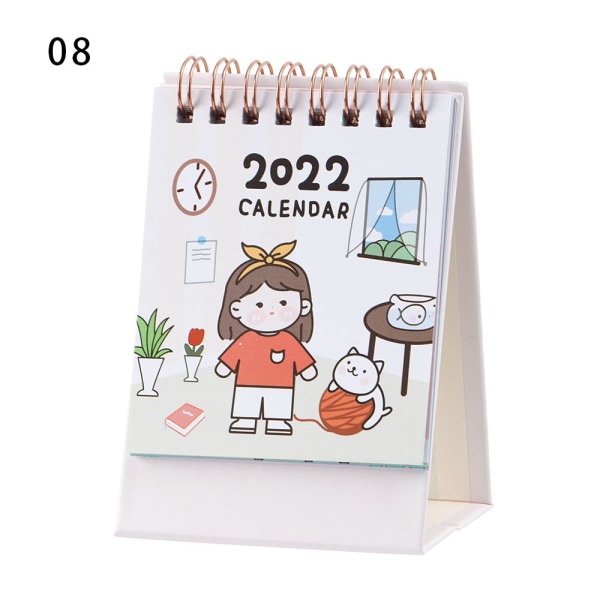 2022 Mini Desktop Calendar Scheduler 8 8