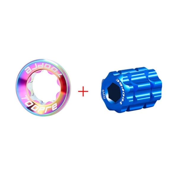 CNC Skrue Krankdæksel SORT 2STK BOLTE 2STK BOLTE Black 2pcs Bolts-2pcs Bolts