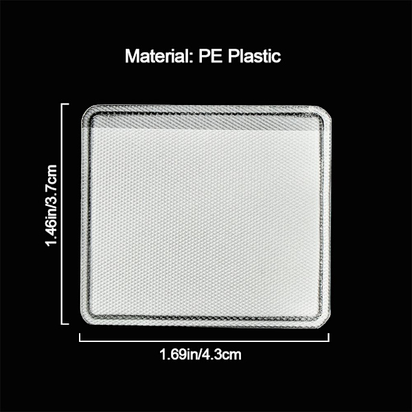 20/40/60 stk. Plastposer Selvklæbende pakke 60 stk. 60 stk. 60pcs