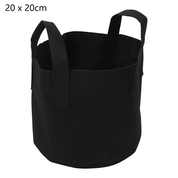 Root Container pyöreä kangasruukku 2 GALLONA (20DX20H) 2 Gallon(20Dx20H)