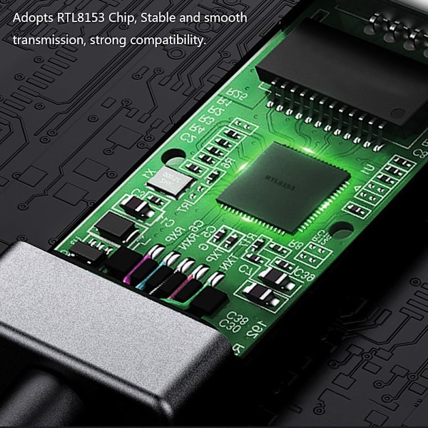 Ethernet Adapter USB 3.0 til RJ45 netværkskort