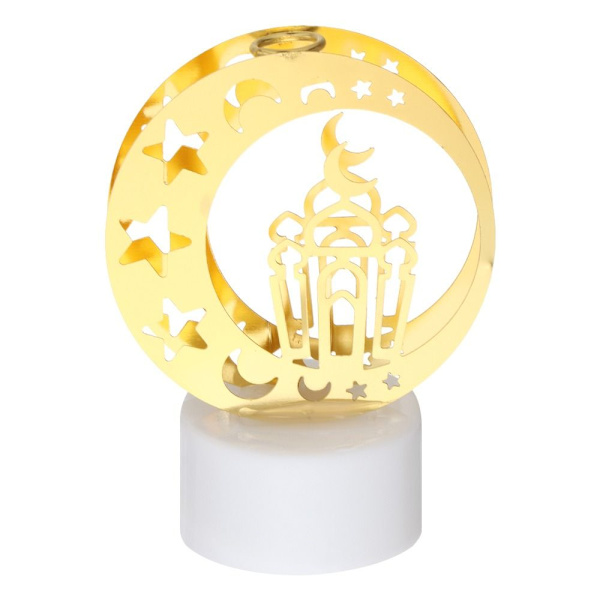Eid Mubarak Ramadan Dekorationslampa Led Lights String 5 5 5