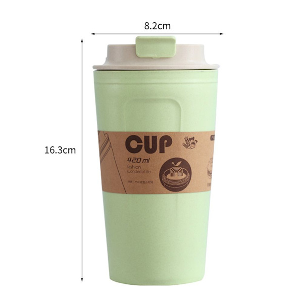 Kaffekopp Mugg GRÖN green