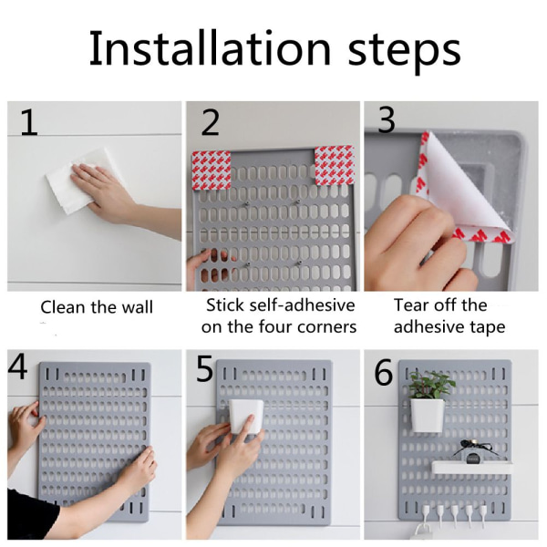 Pegboard DIY GRØN FIRKANTÆSKE FIRKANTÆSKE green square box-square box