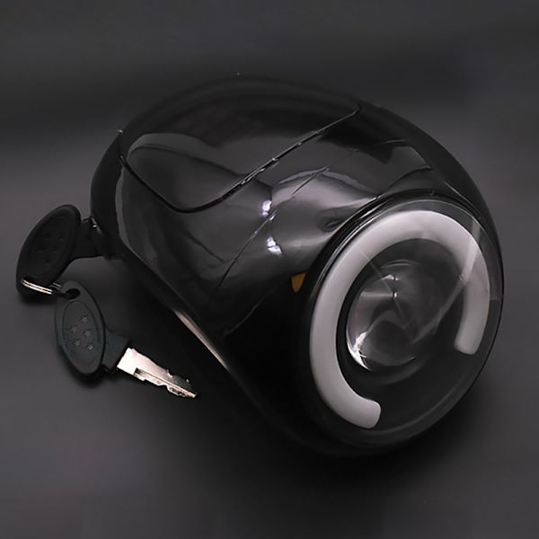 E-Bike Instrument El-cykel Indikator SORT black