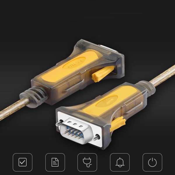 USB til RS232 computerkabler seriel portlinje 1.5M