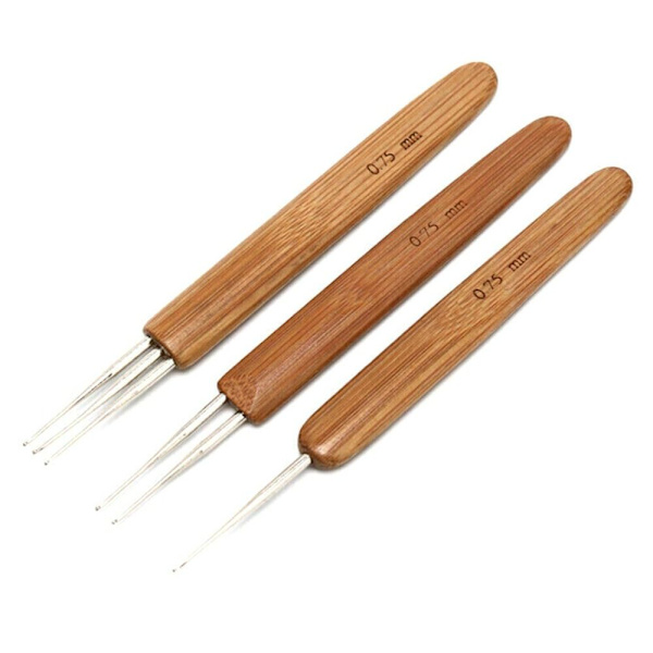 Krok Nål Hårfläta Pricker Dreadlock Virkning 9pcs/set