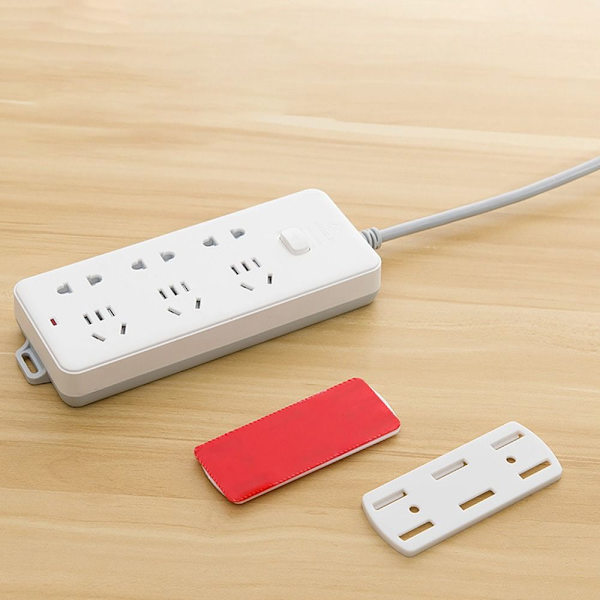 Plugghållare Väggmonterad Förvaringsmärkning Fri plugg