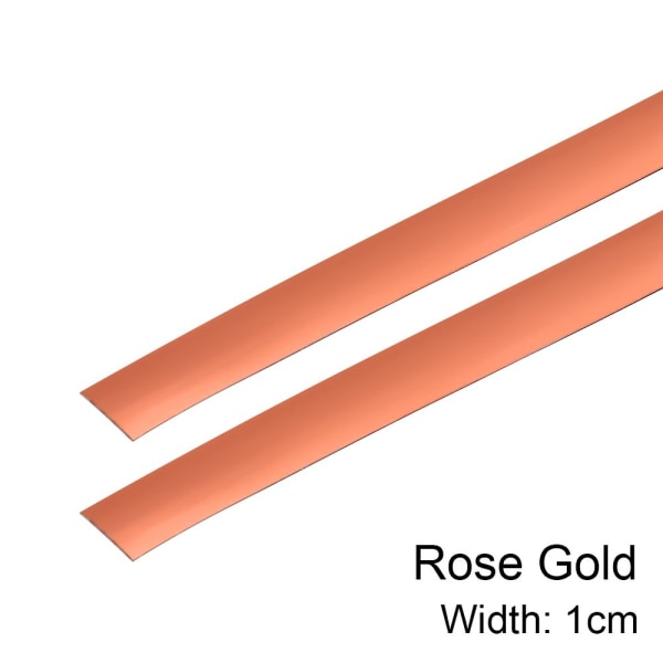 Dekorative Lines Wall Sticker ROSE GULD 1,1CM Rose Gold 1.1cm