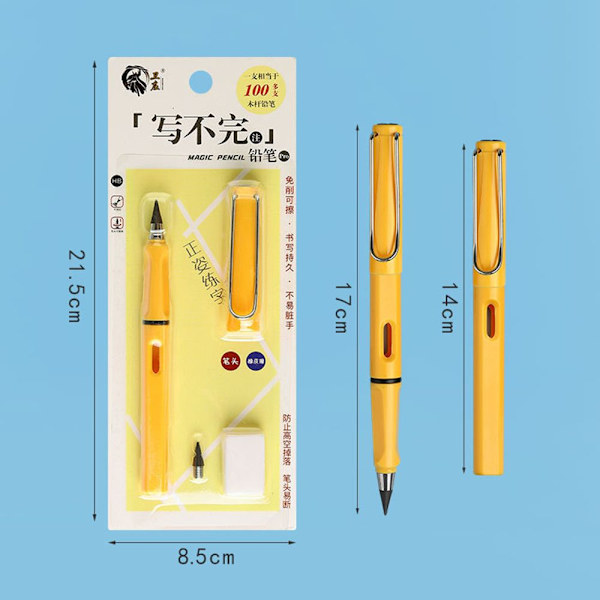Ingen blæk Eternal pen HB Pencil COLOR 9 Color 9