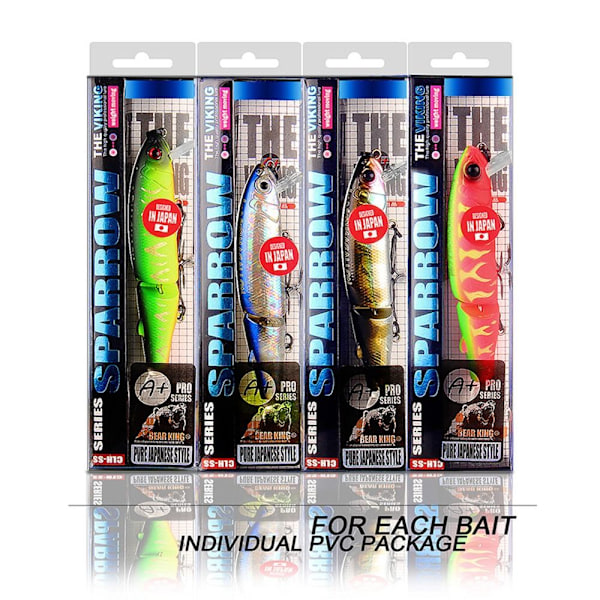 Multi Minnow Baits Fiskkrokar BB B