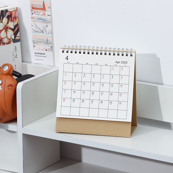 2022 Desktop Paper Calendar Scheduler 3 3