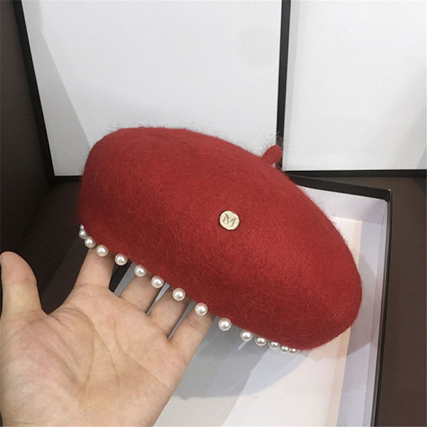 Ull Basker Beanie Hat BEIGE beige