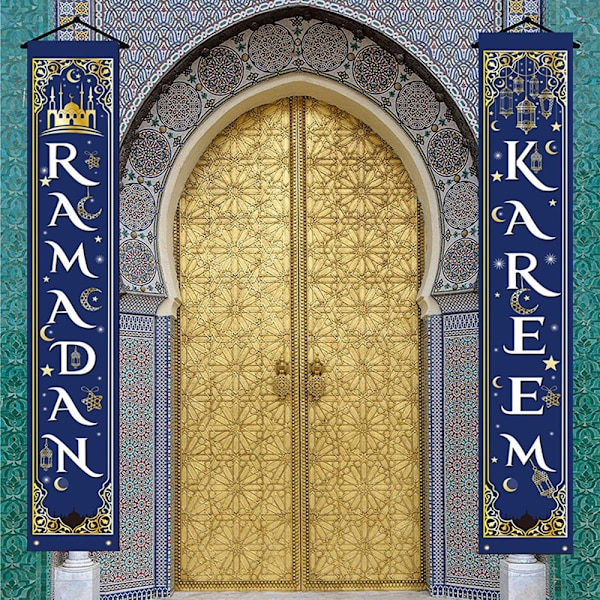 30x180 cm Dörrbanner Ramadan Kareem Flag 06 06 06
