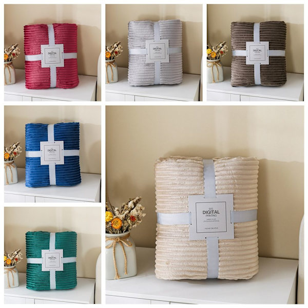 100*70cm Peittoheitto KHAKI KHAKI Khaki