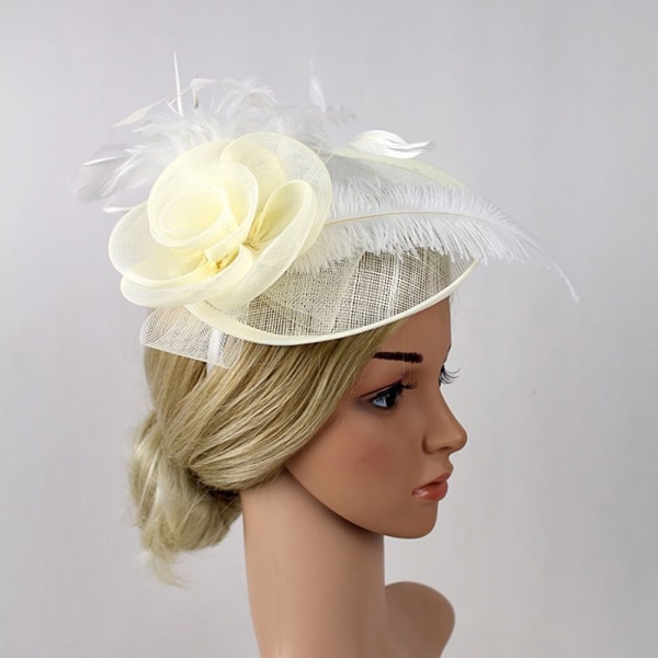 Hårklämma Feather Cap BLÅ blue