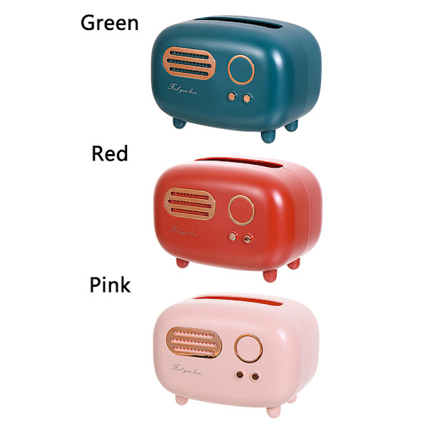 Tissue Box Radio Model PINK pink