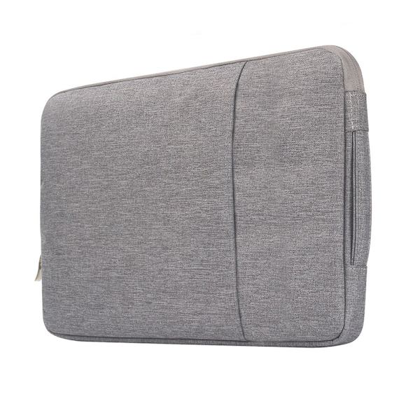 13,3 14 15,6 tommer Laptop Sleeve Case Laptop Håndtaske Notebook Light Grey 15.6 inch