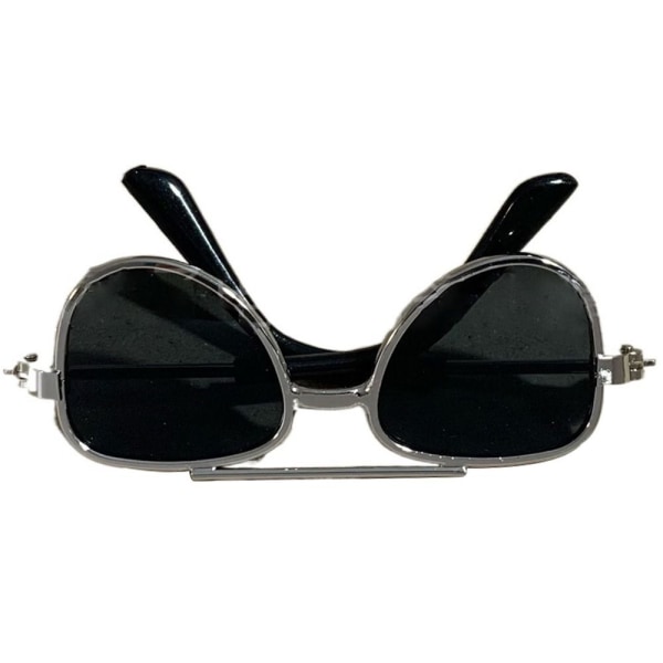 Cute Heart Frame Plush Doll Eyeglasses 2 2 2