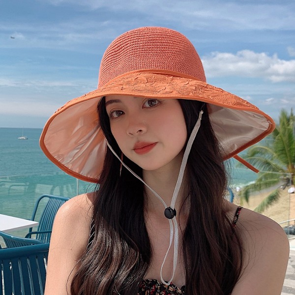 Dam Solhatt Vikbar Bucket Hat ROSA pink