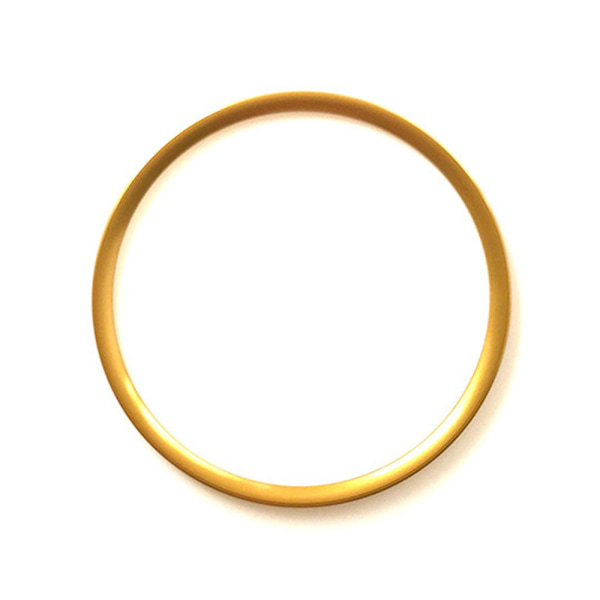 2 stk. Automobilratets dekorative ring GULD gold