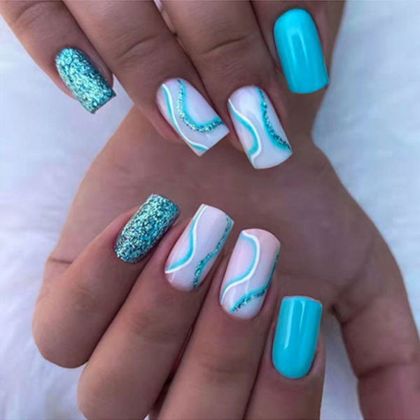 24st False Nail Full Cover XZ124 XZ124 XZ124